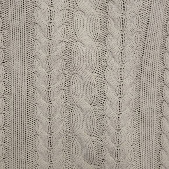 Fenn Wright Manson Size S Cable Fisherman Knit Shawl Collar Cardigan Sweater - Picture 9 of 16